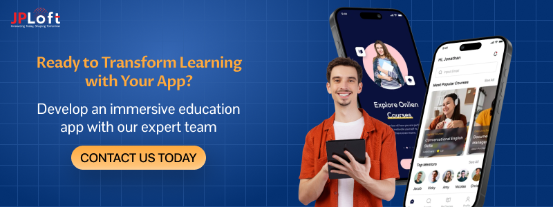 Build a Educational App CTA